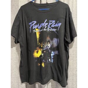 Prince And The Revolution T Shirt Purple Rain Size XL The Prince Estate Official